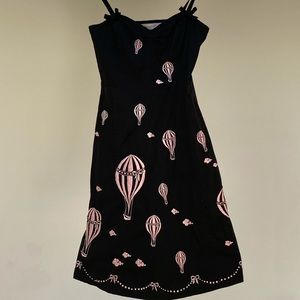 Anthropologie | Elevenses Hot Air Balloon Embroidered  Dress